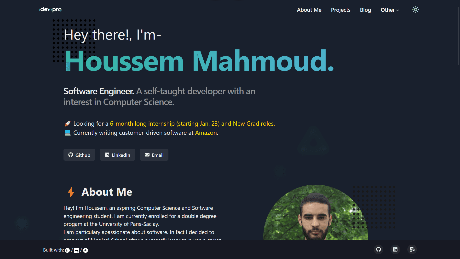 My Portfolioscreenshot